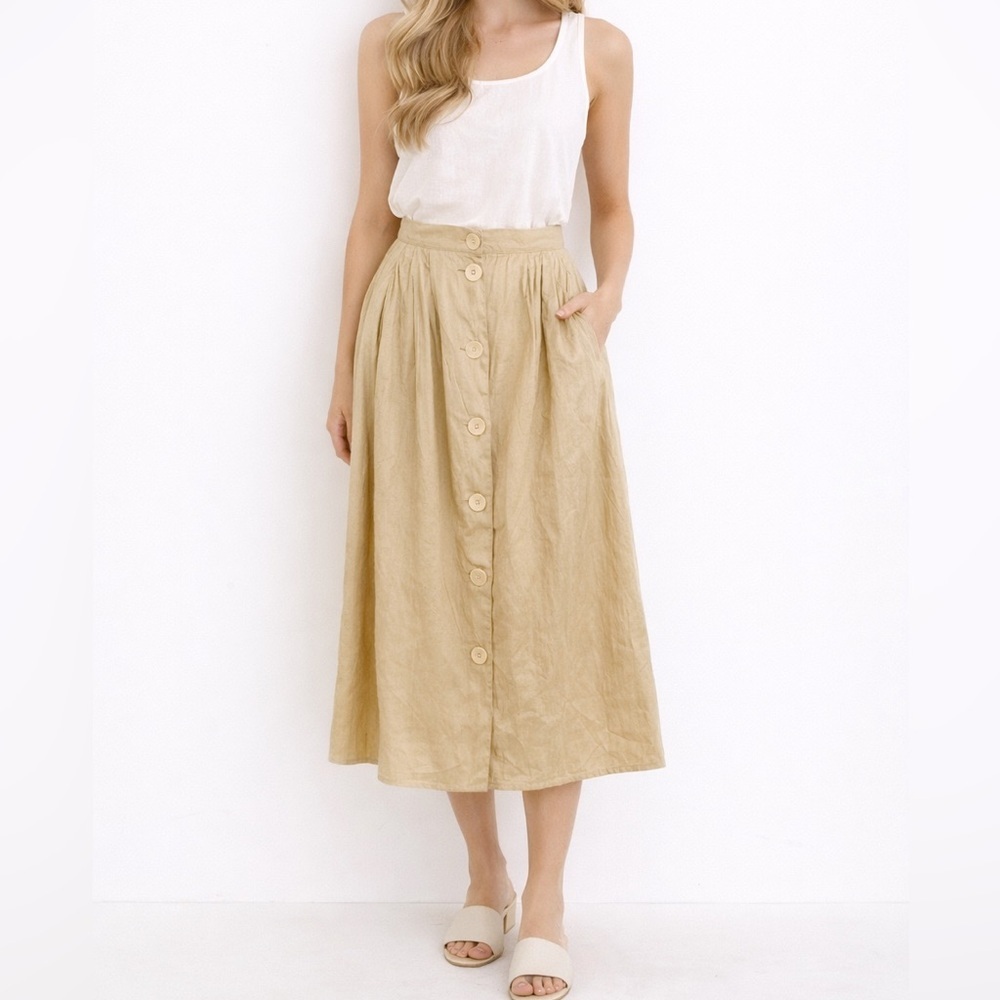NEW 100% silk skirt by ETC